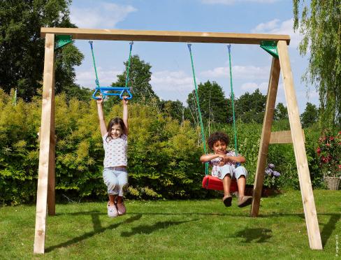 Jungle Swing | Wooden swing set 250 cm