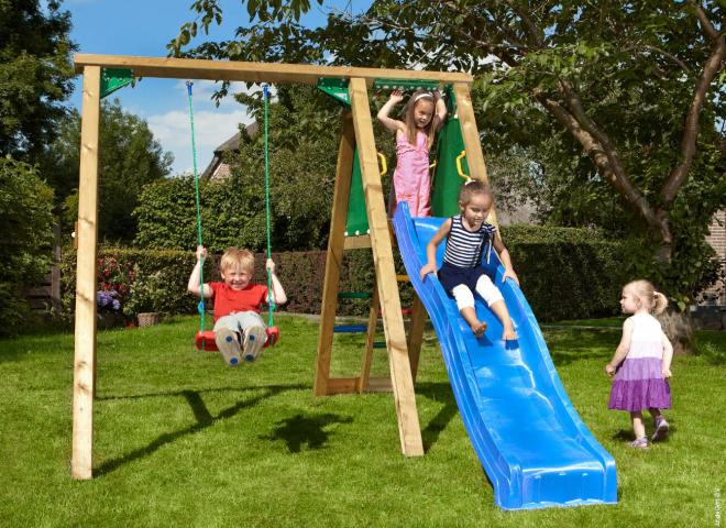 small garden swing set